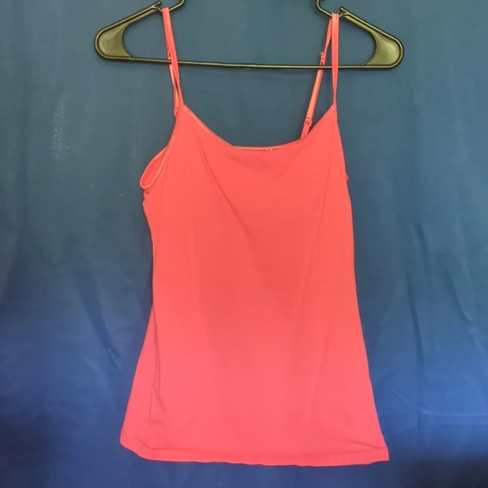 SO Pink Spaghetti Strap Tank Top - Picture 1 of 2